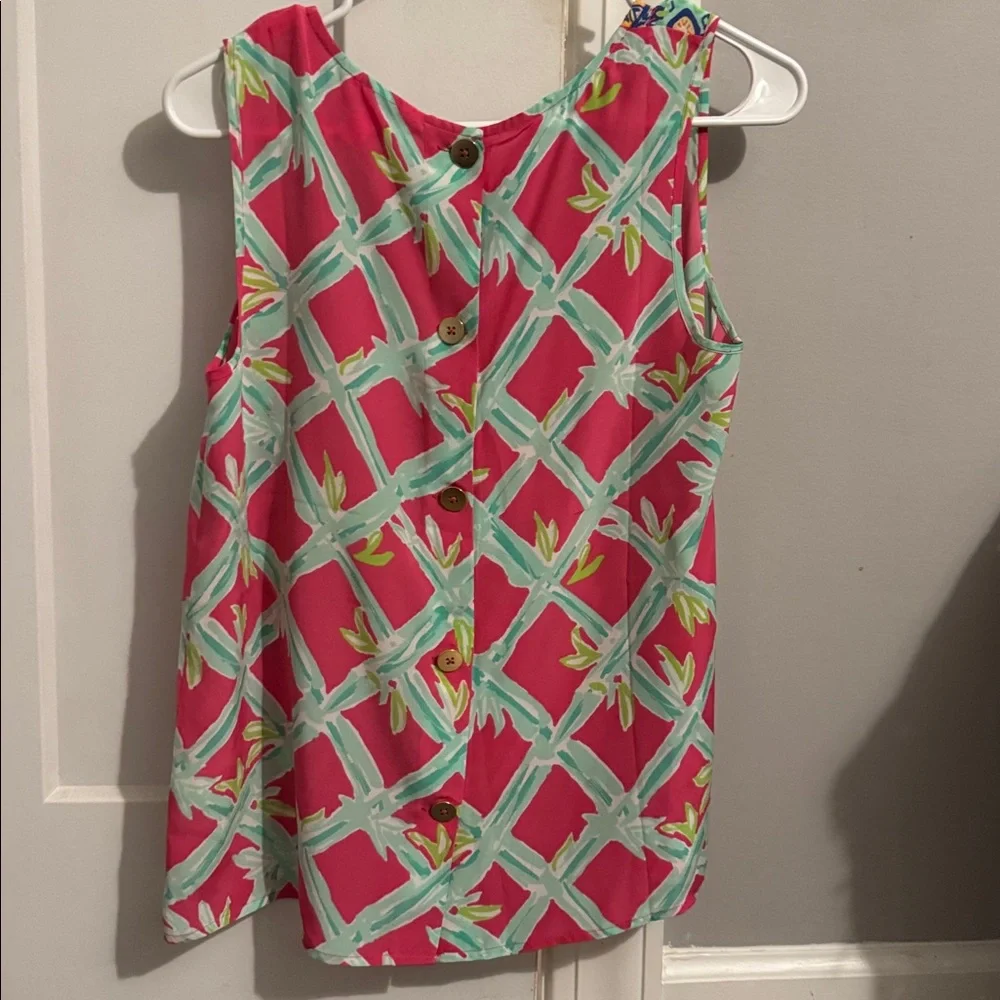 Lilly Pulitzer Multicolor Patterned Blouse - Picture 4 of 5